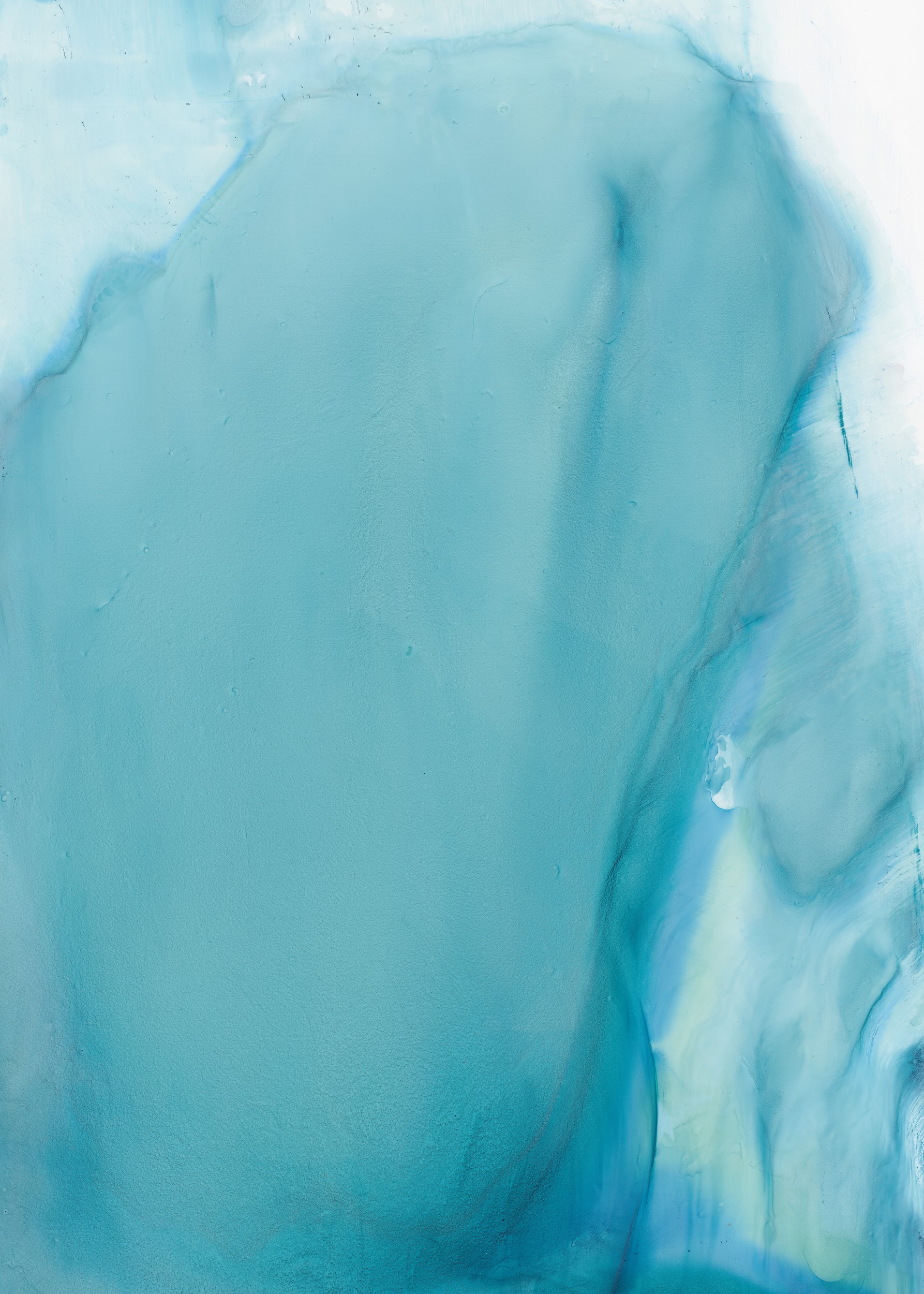 Fluid Blue Abstract by Maira Ribena — canvas wall art