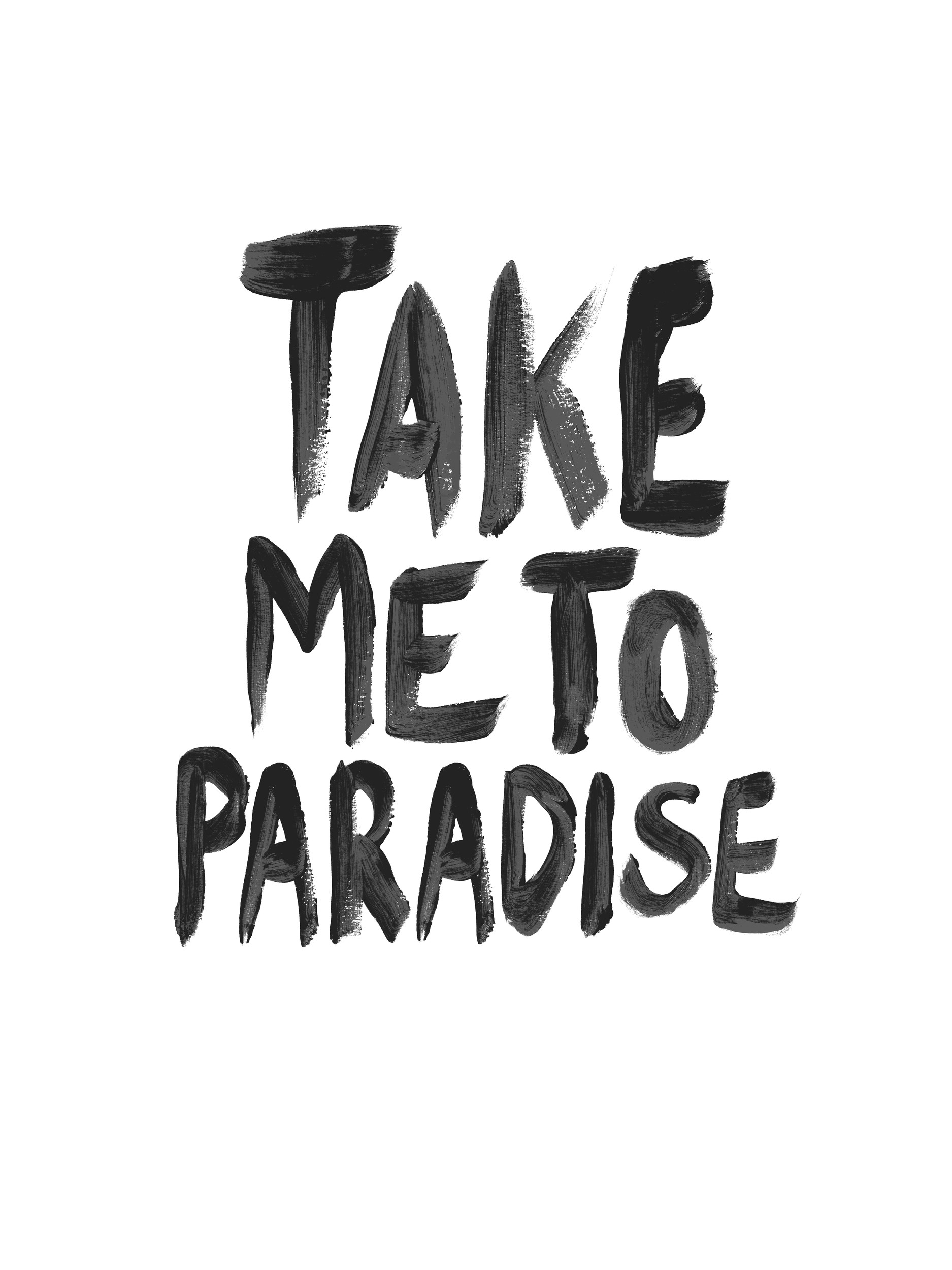Take Me To Paradise by Hello Elsbeth — canvas wall art