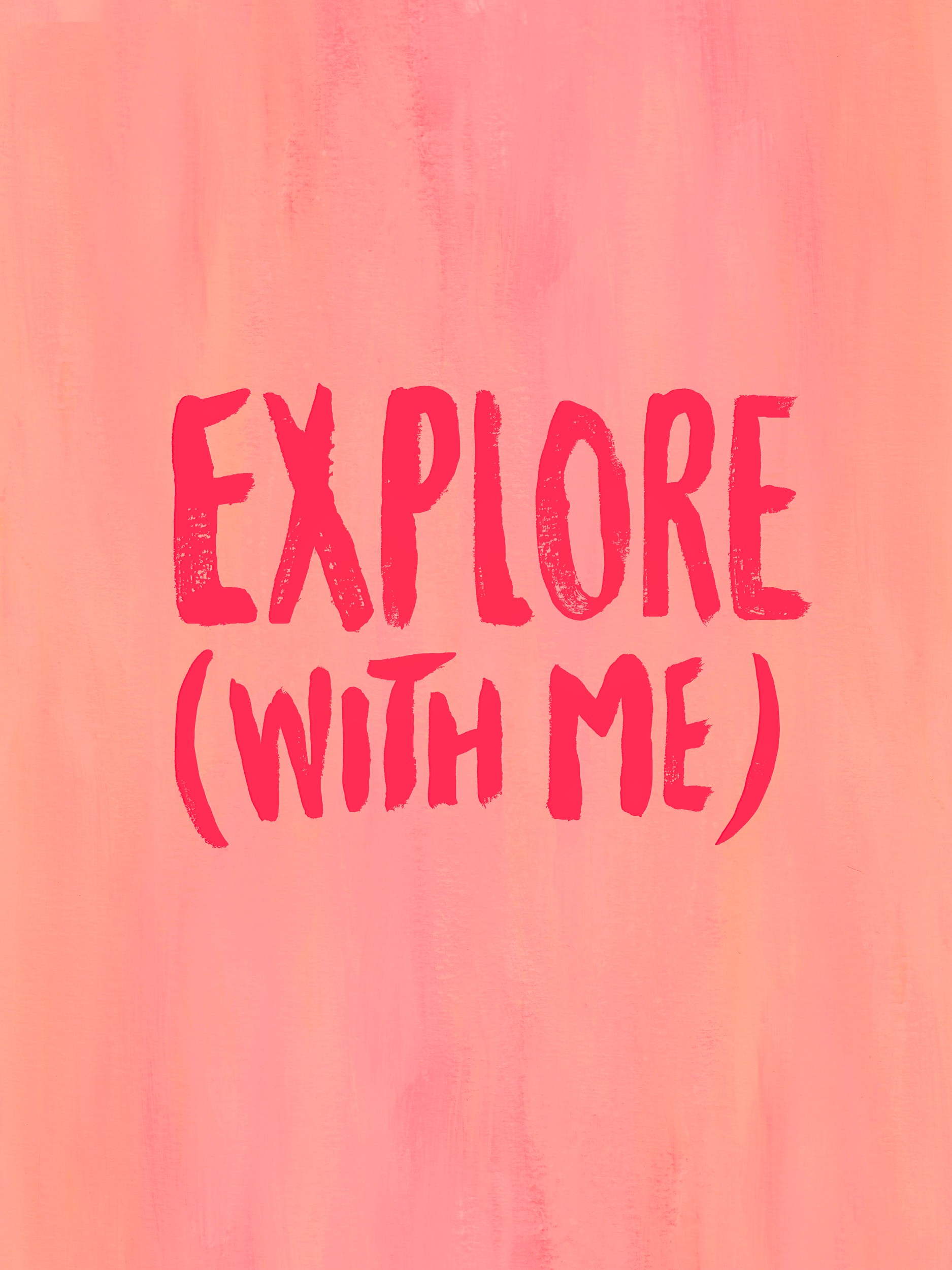 Explore With Me by Hello Elsbeth — canvas wall art