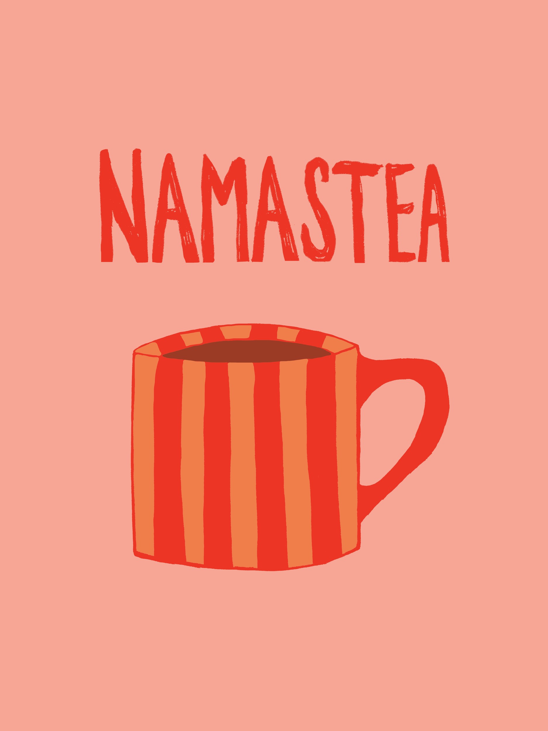 Namastea Tea Mug by Hello Elsbeth — canvas wall art