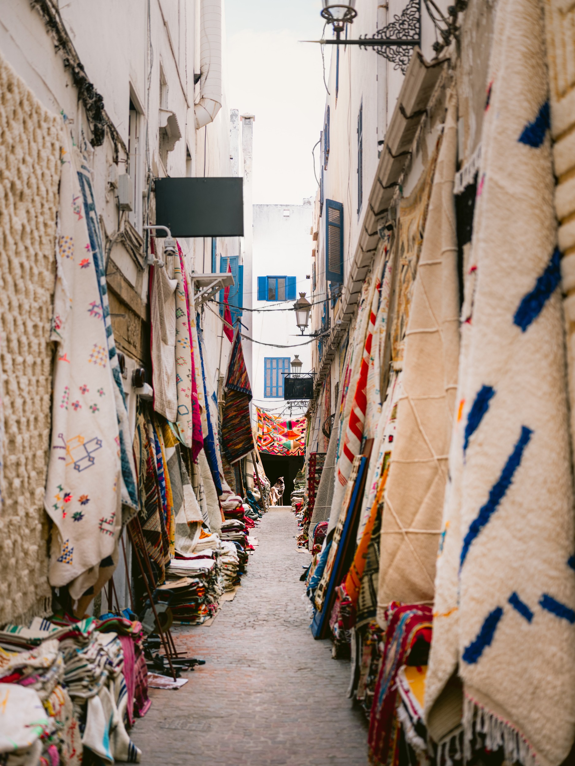 Colorful Rug Market by Raisa Zwart — canvas wall art
