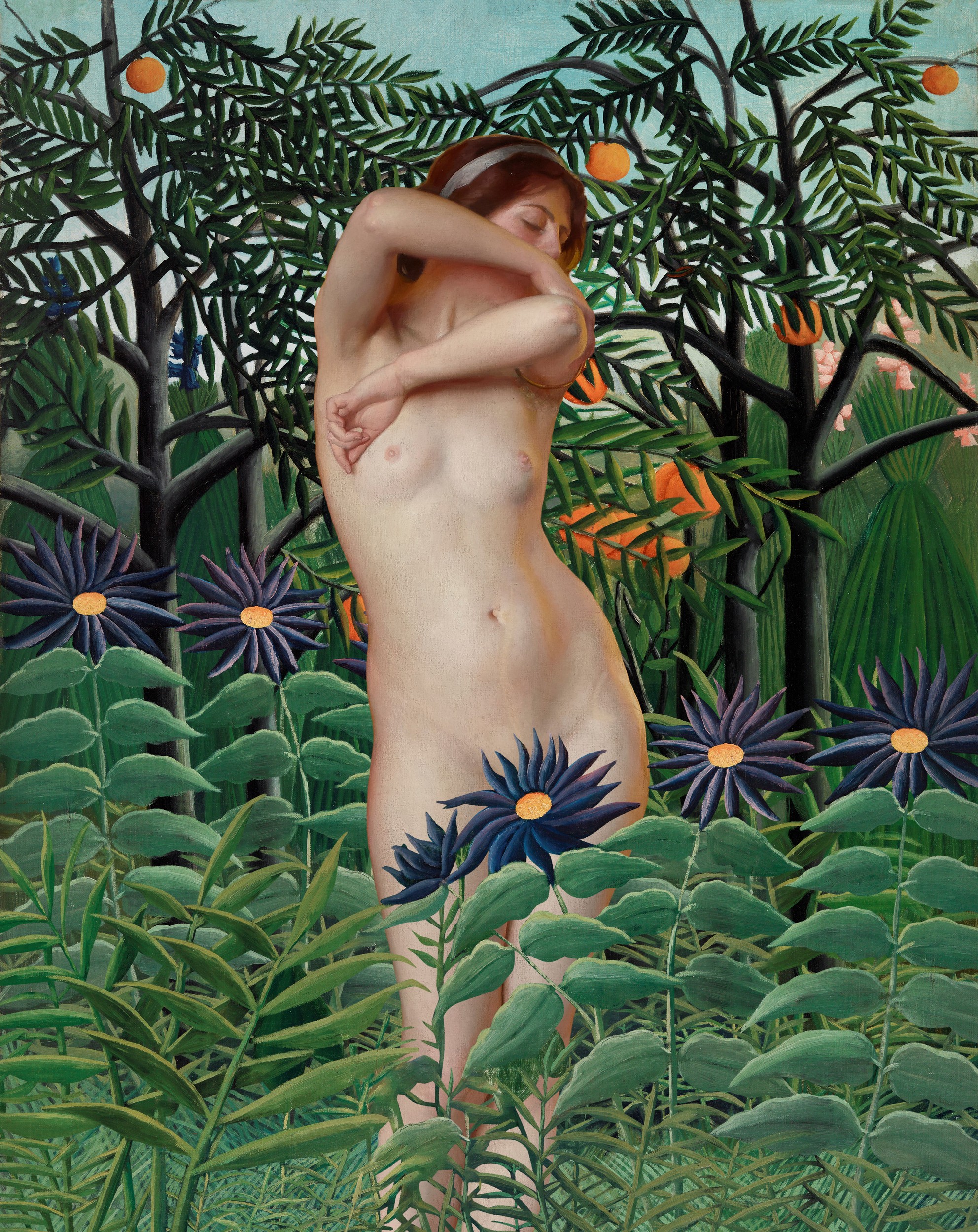 Lost In Rousseau’s Dream by Marja van den Hurk — canvas wall art