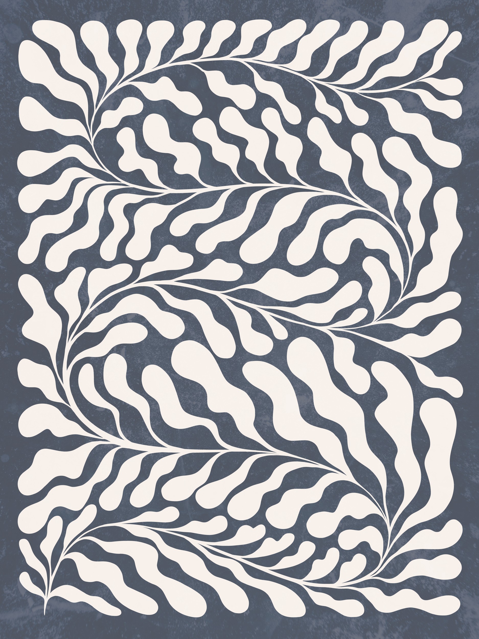 Flowing Botanical Pattern by Dominique Vari — canvas wall art