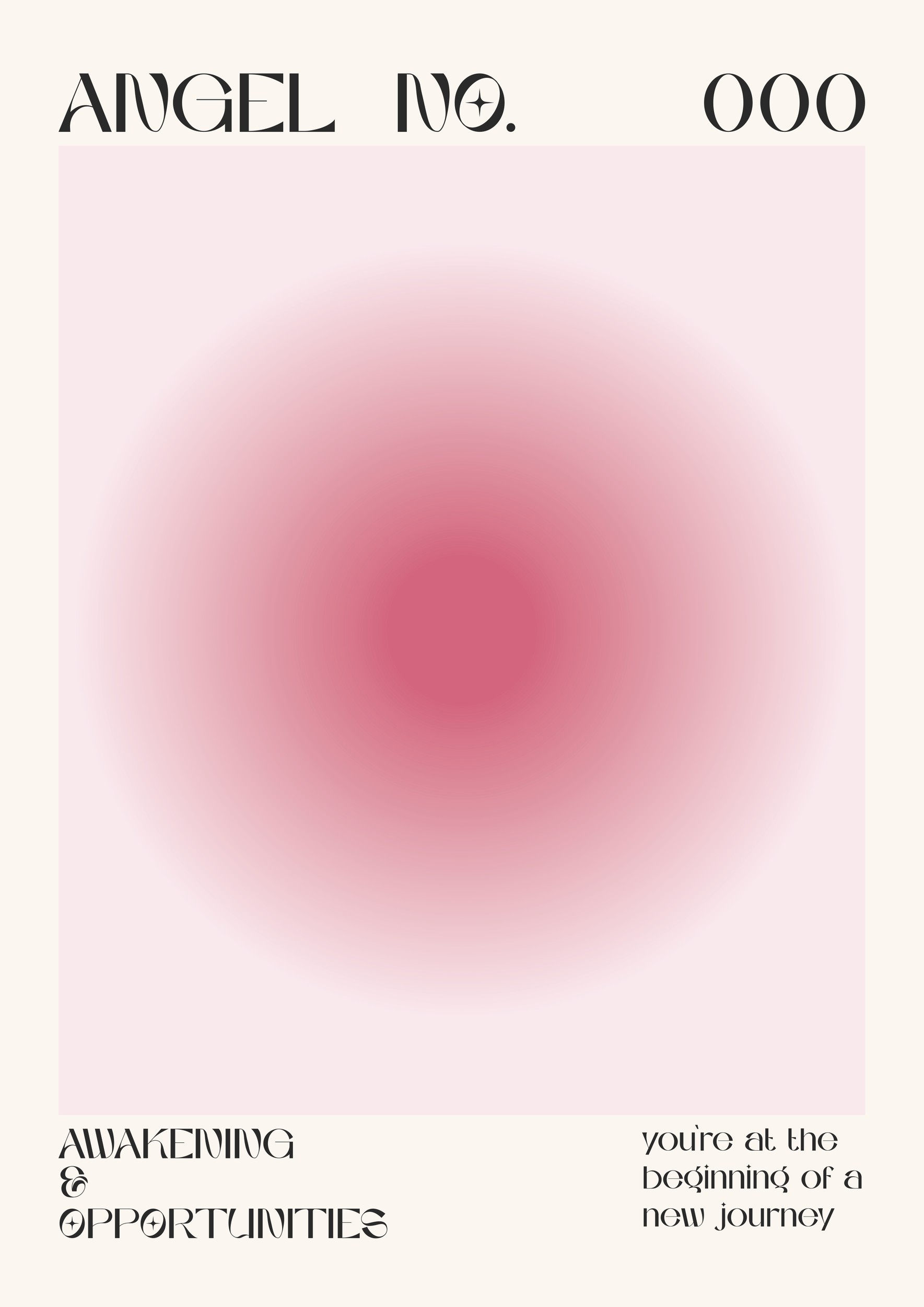 Angel Numbers Aura by Lisa Solomoniuk — canvas wall art