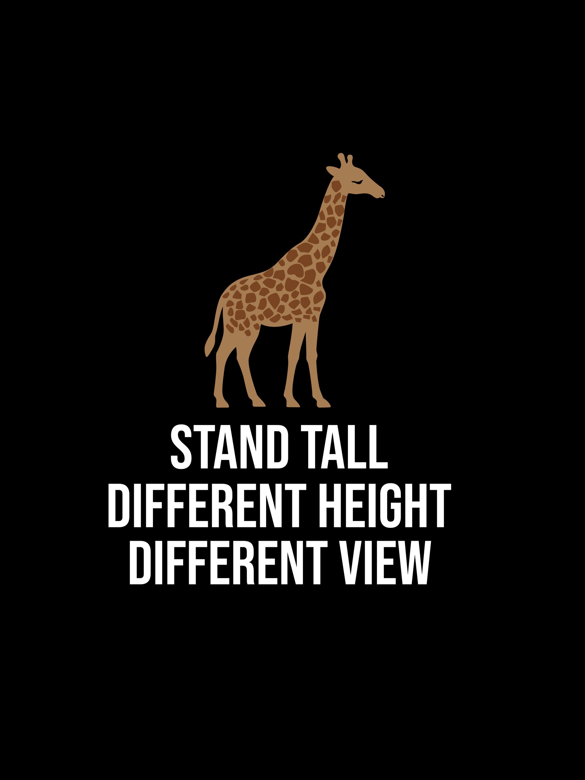 Stand Tall Different View by Baobab Print store — canvas wall art