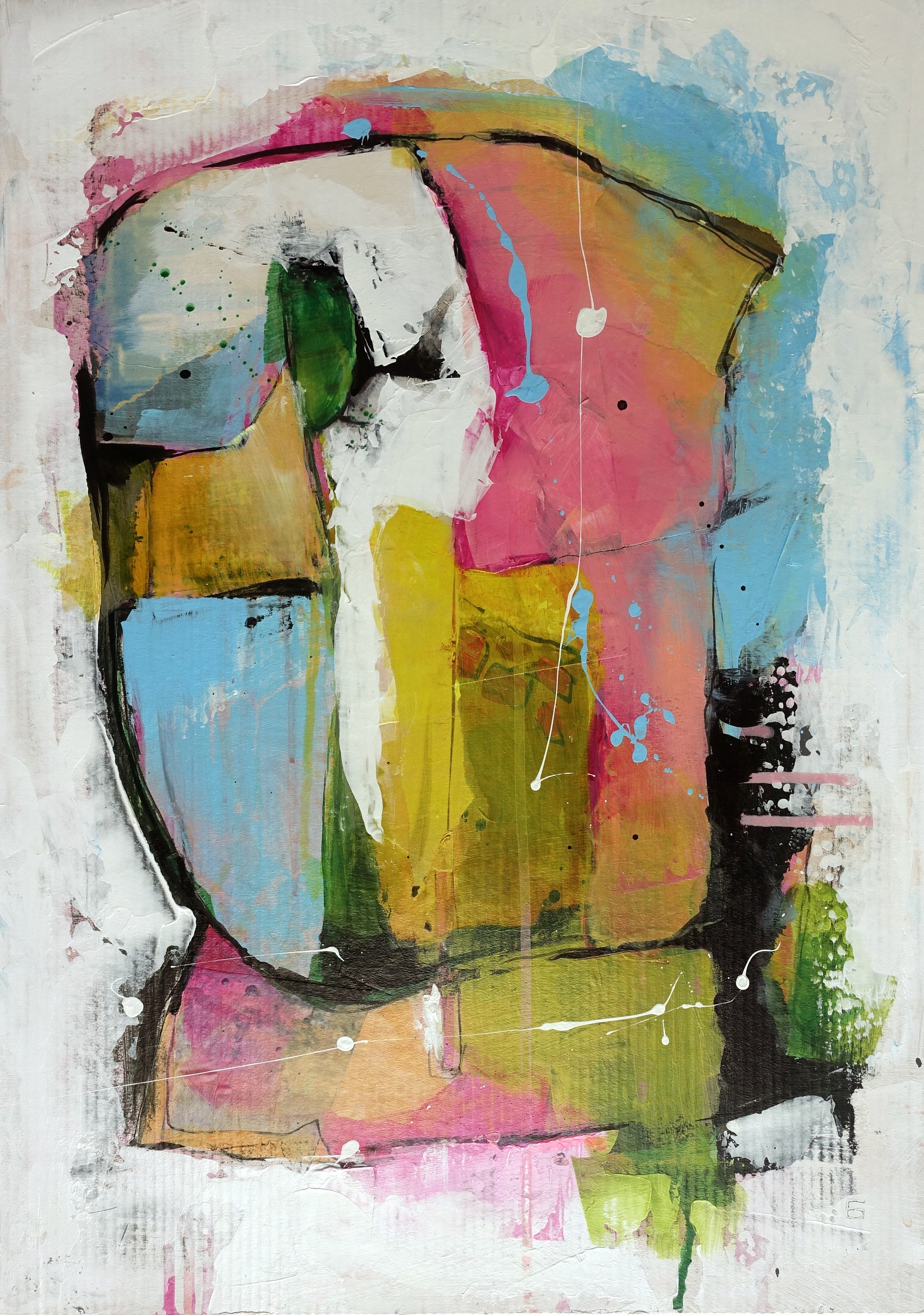 The Process by Ellen Greup — canvas wall art