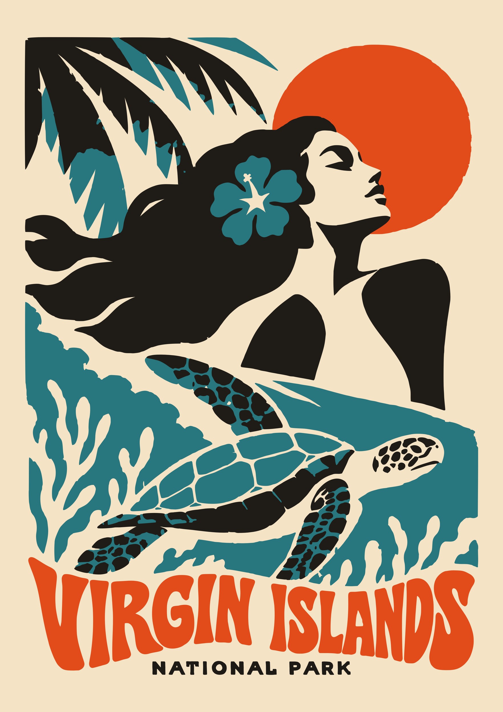 Virgin Islands National Park by Patryk Krygowski — canvas wall art