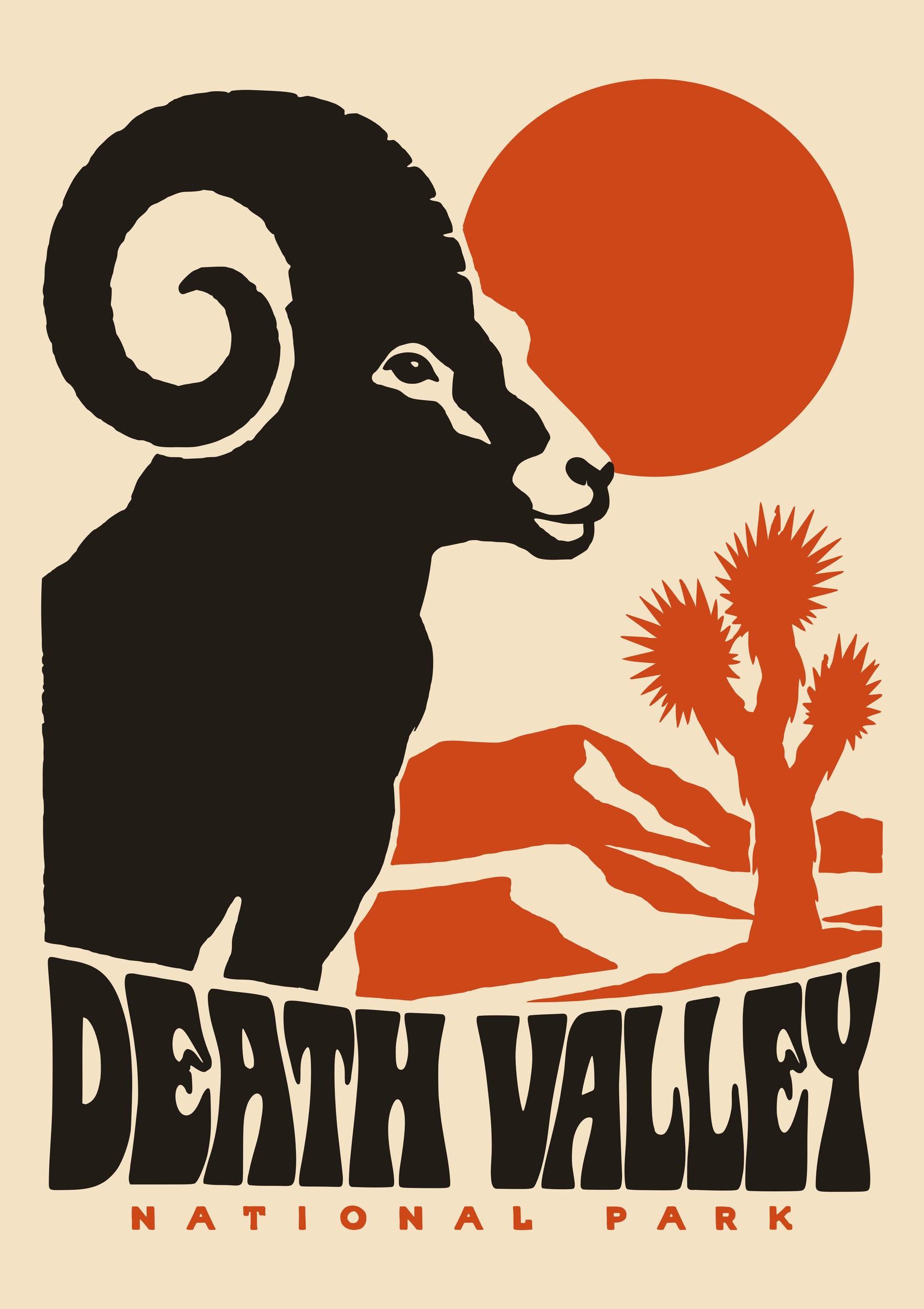 Death Valley Ram Sunset by Patryk Krygowski — canvas wall art