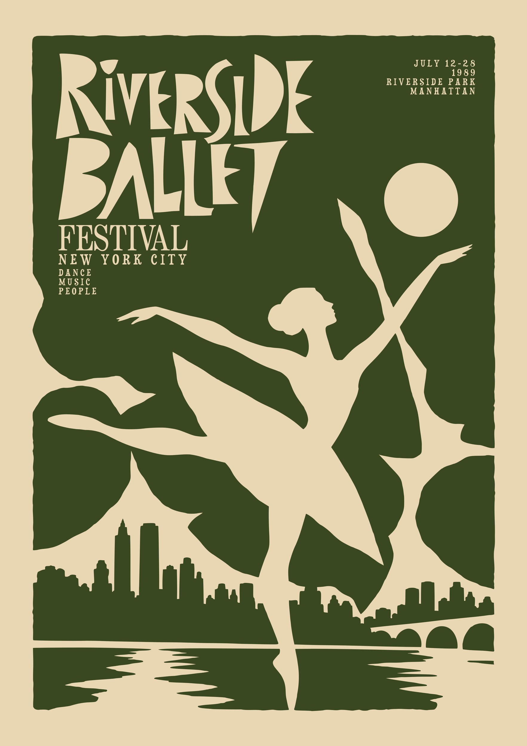Riverside Ballet Festival by Patryk Krygowski — canvas wall art