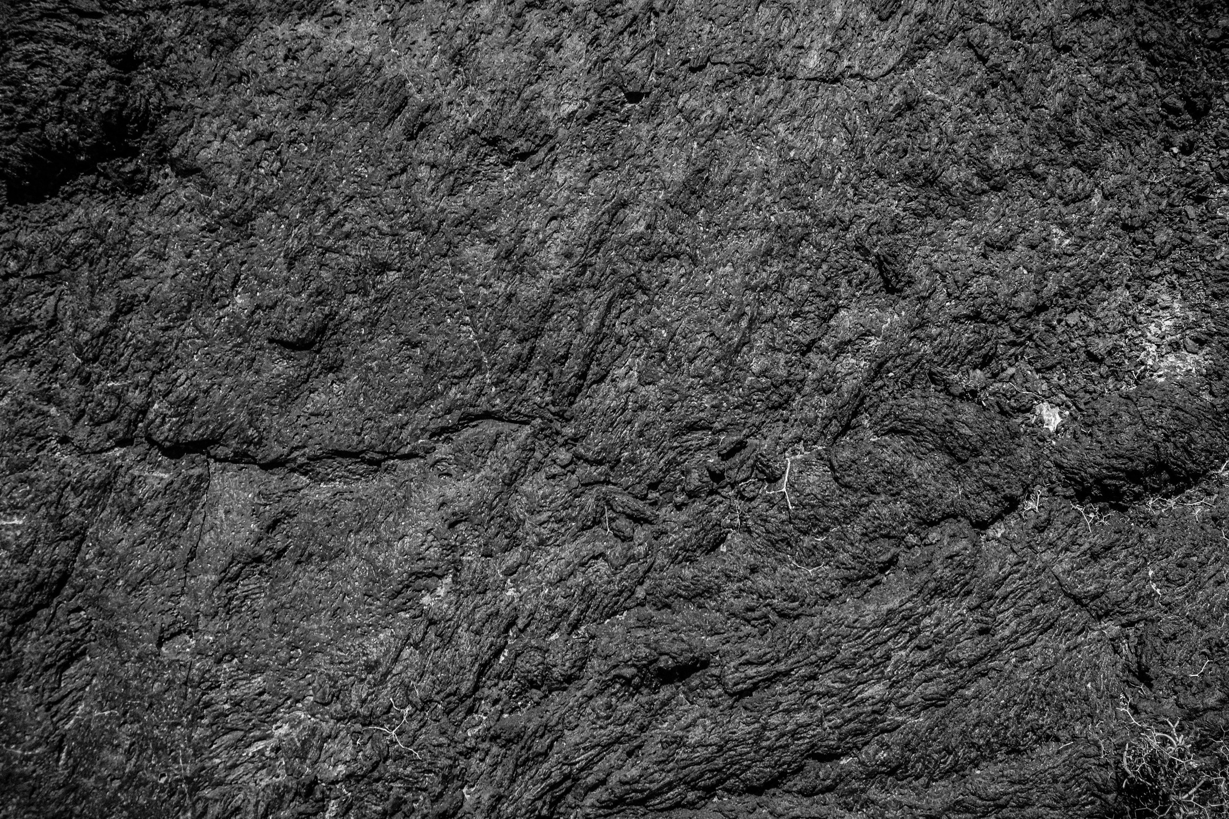 Dark Rock Texture by Michael Bangiev — canvas wall art