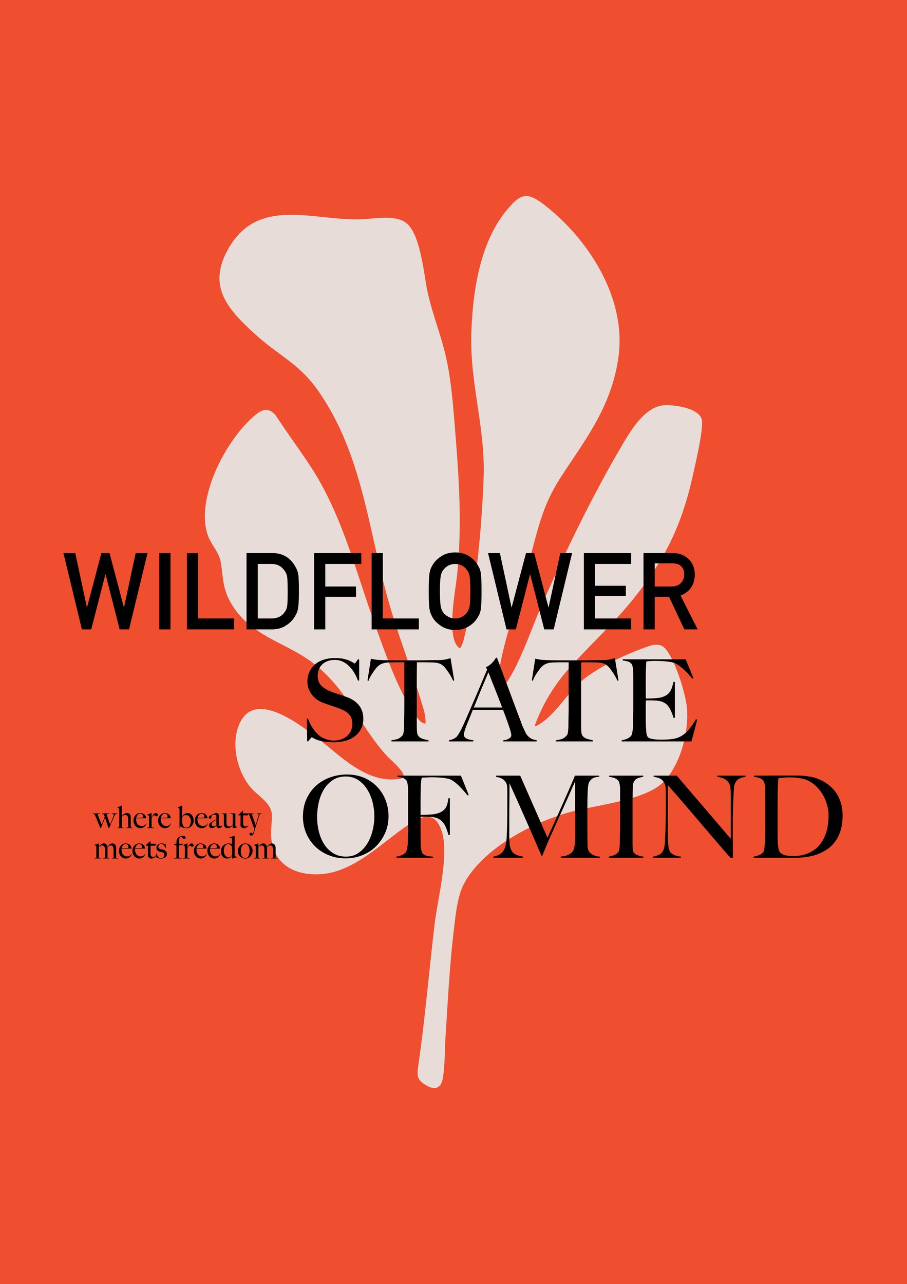 Wildflower State Of Mind by Alina Shulhouskaya — canvas wall art