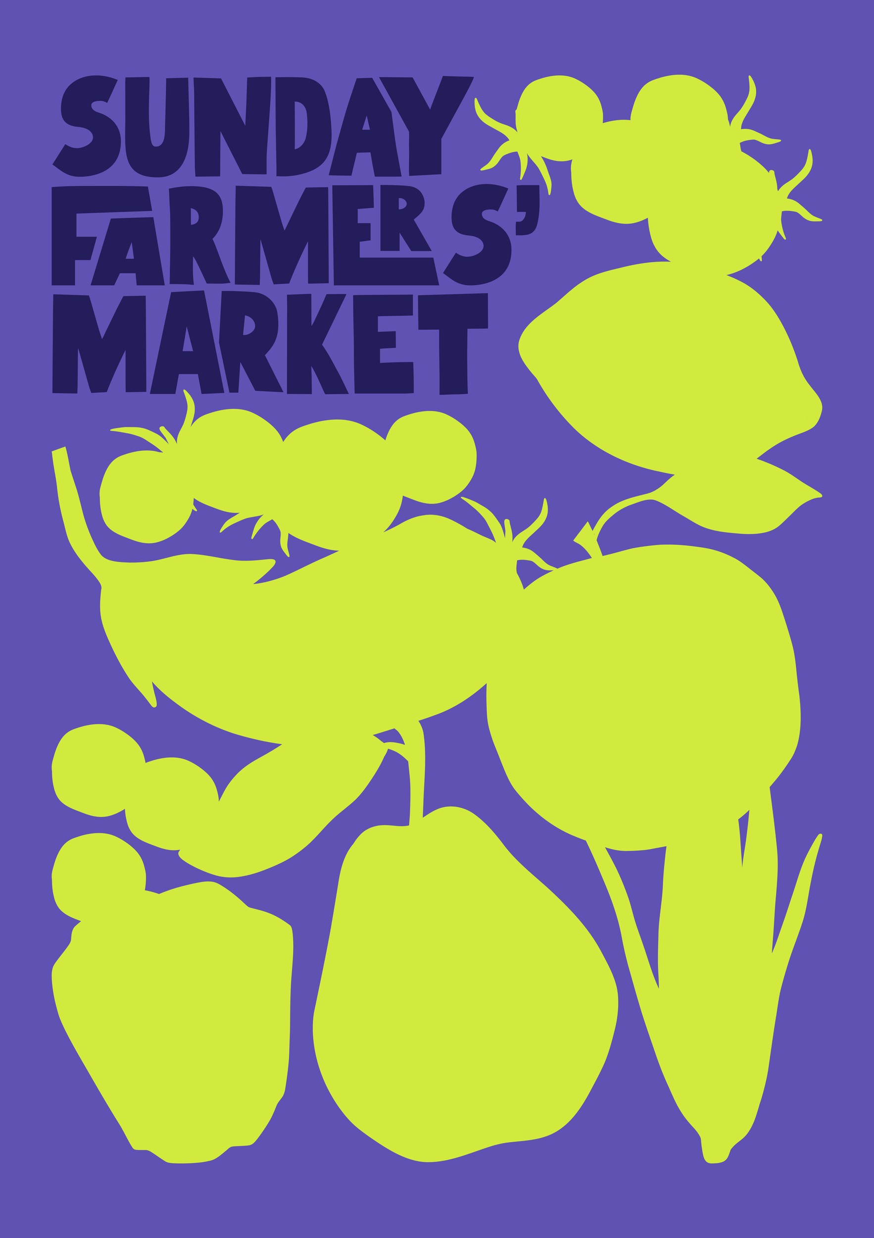 Sunday Farmers Market by Alina Shulhouskaya — canvas wall art