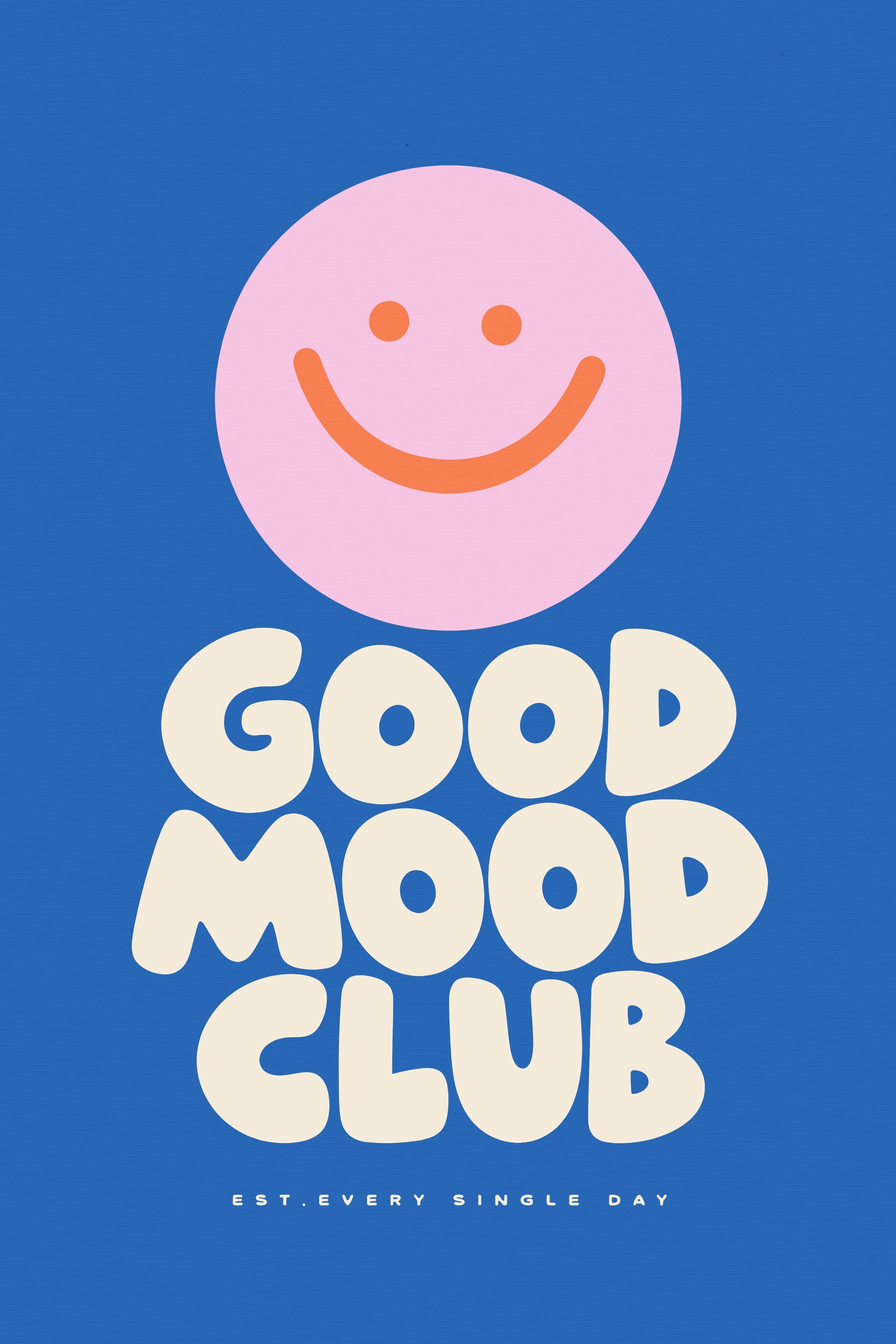 Good Mood Club by Treechild — canvas wall art