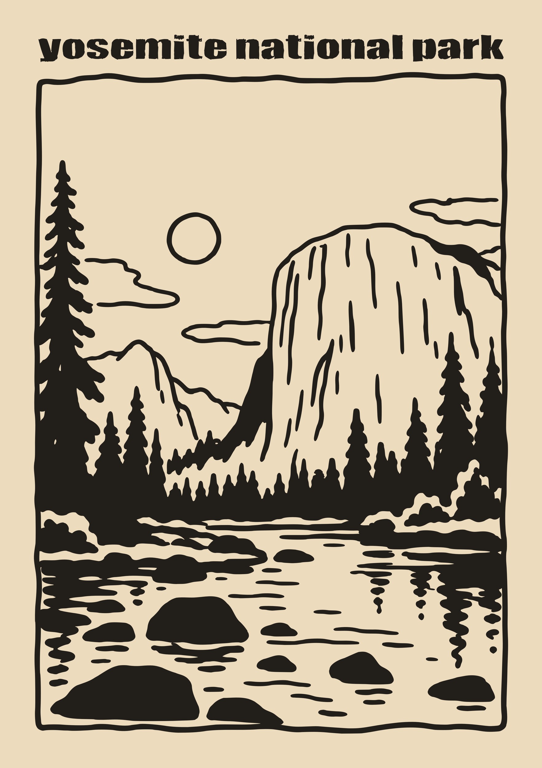 Yosemite National Park by Patryk Krygowski — canvas wall art