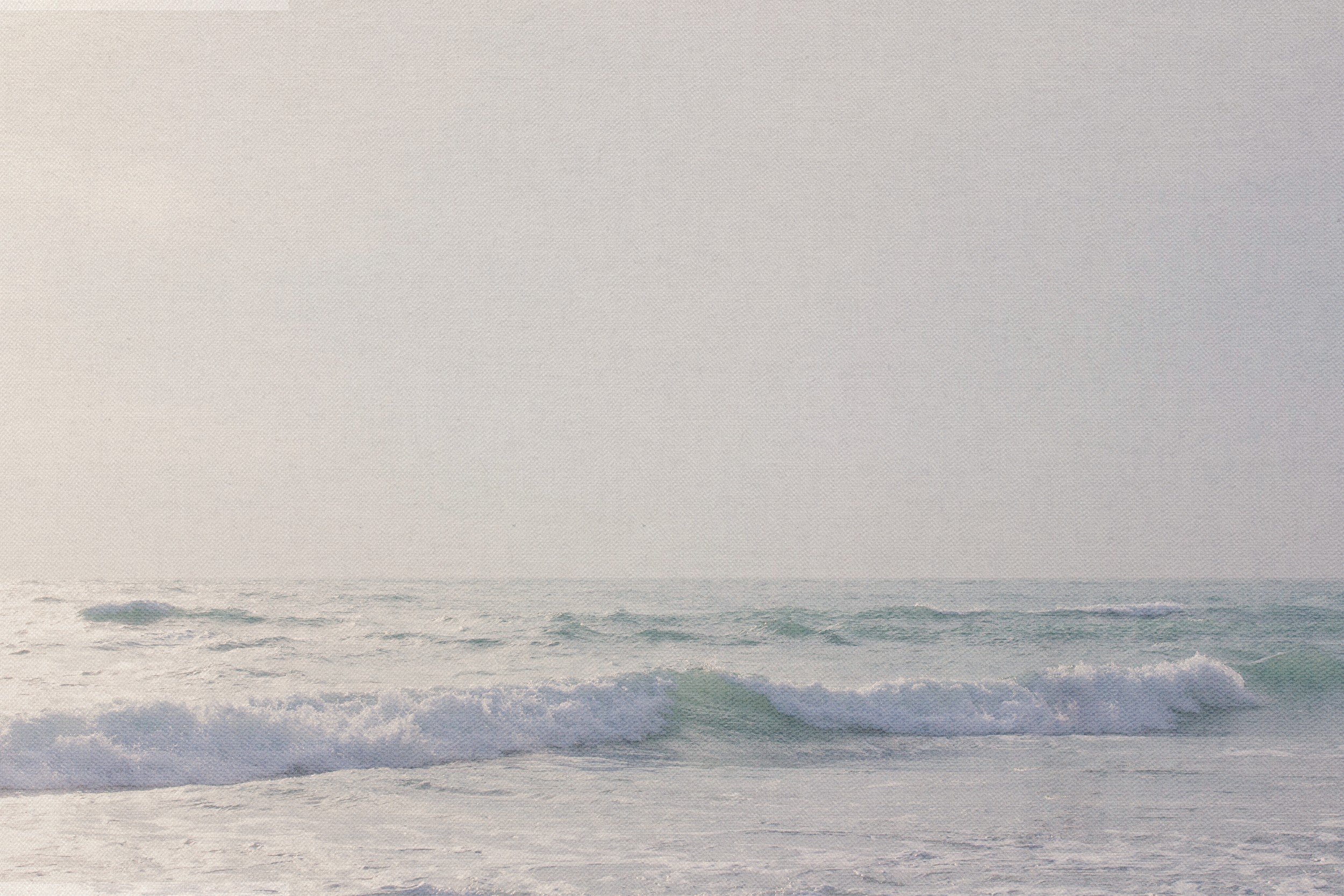 Calm Ocean Waves by Stephanie Klatt — canvas wall art
