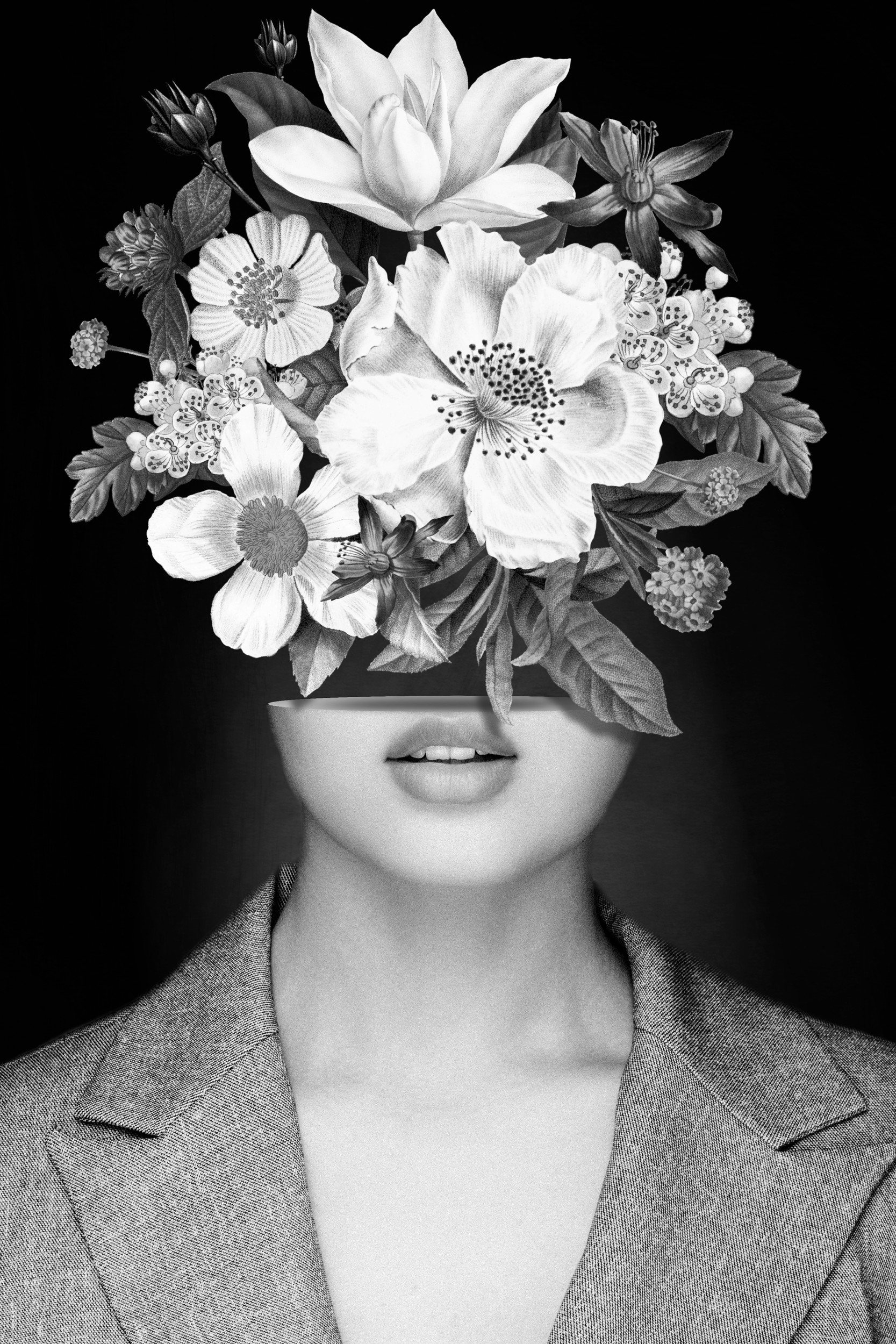 Lovely In a Strange Way by Marja van den Hurk — canvas wall art