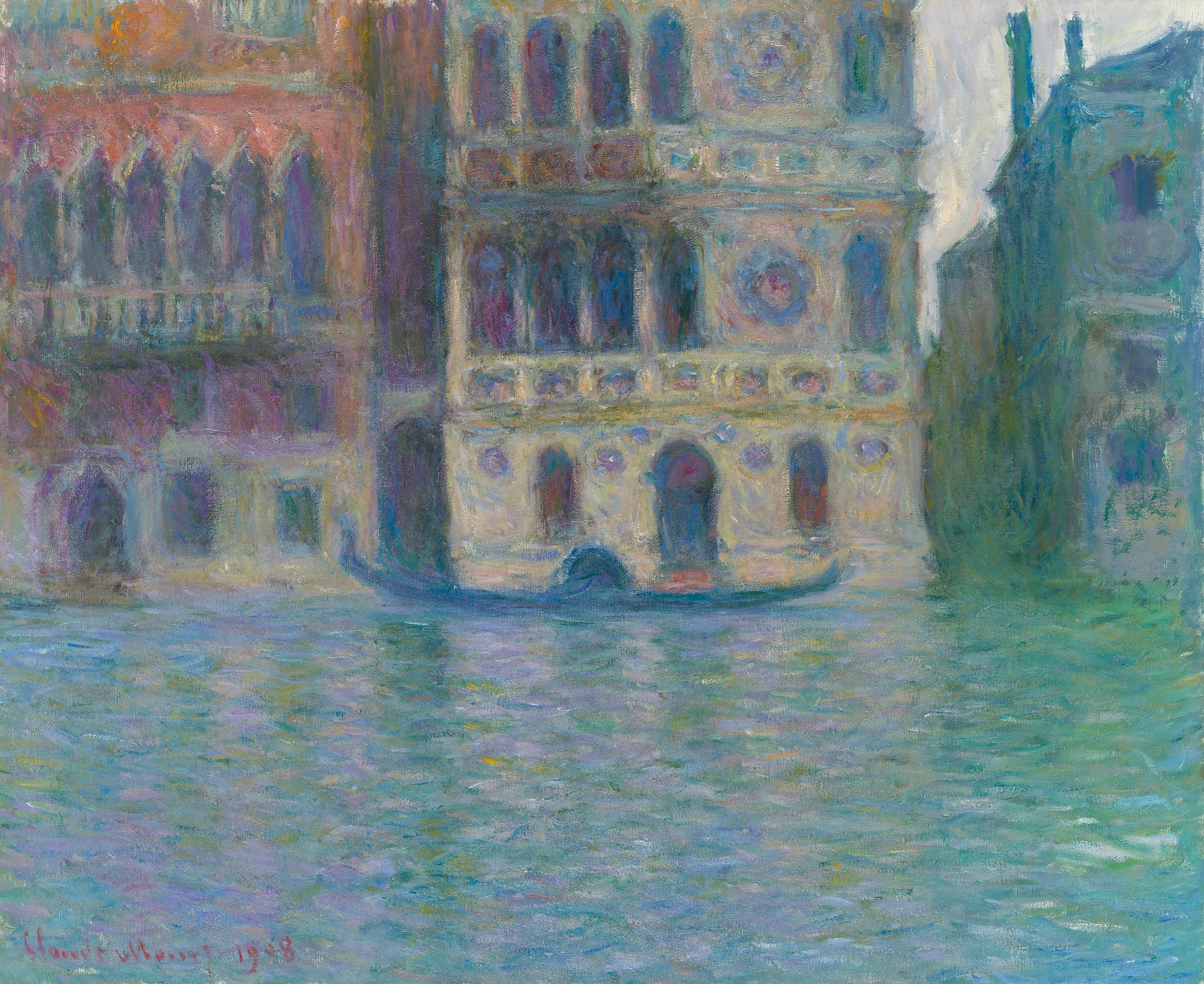 Venice Grand Canal by Claude Monet — canvas wall art