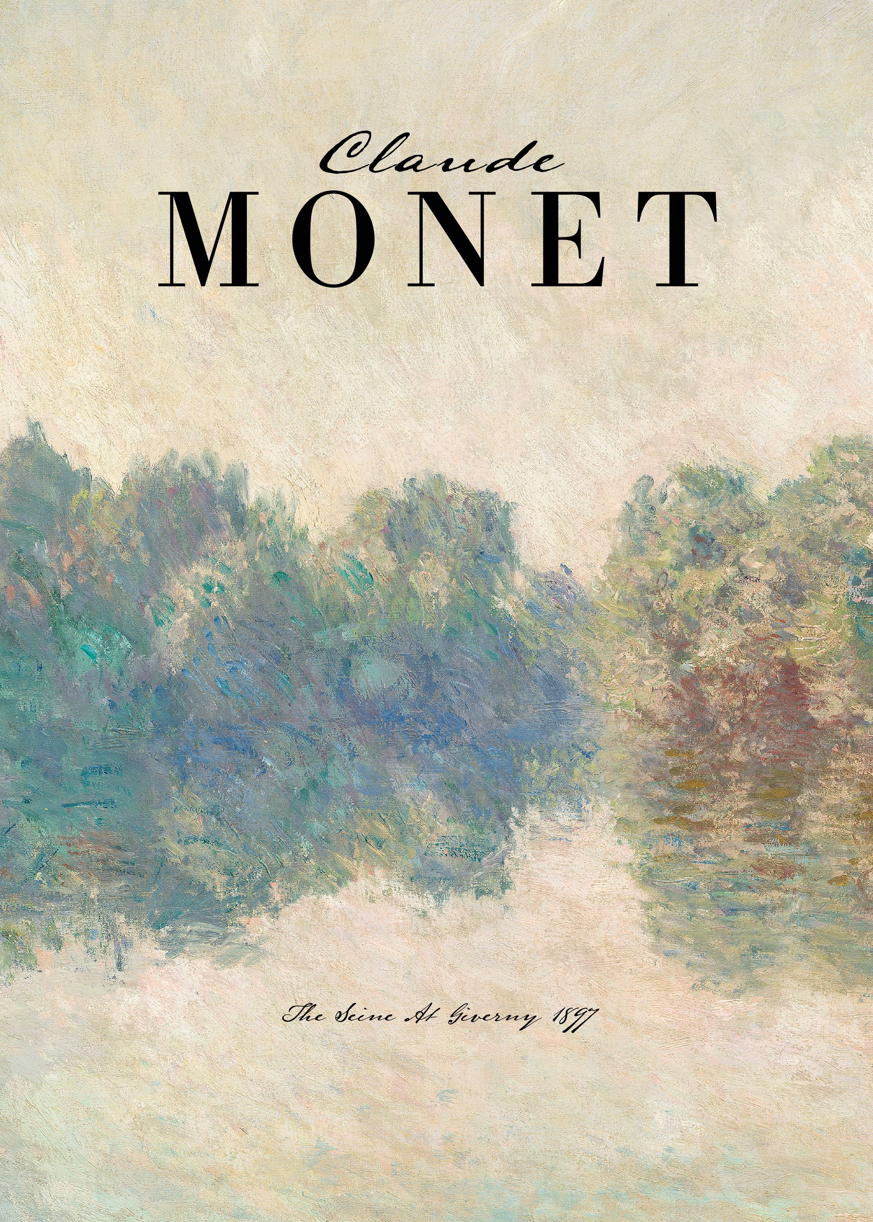 The Seine At Giverny by Old Artists — canvas wall art