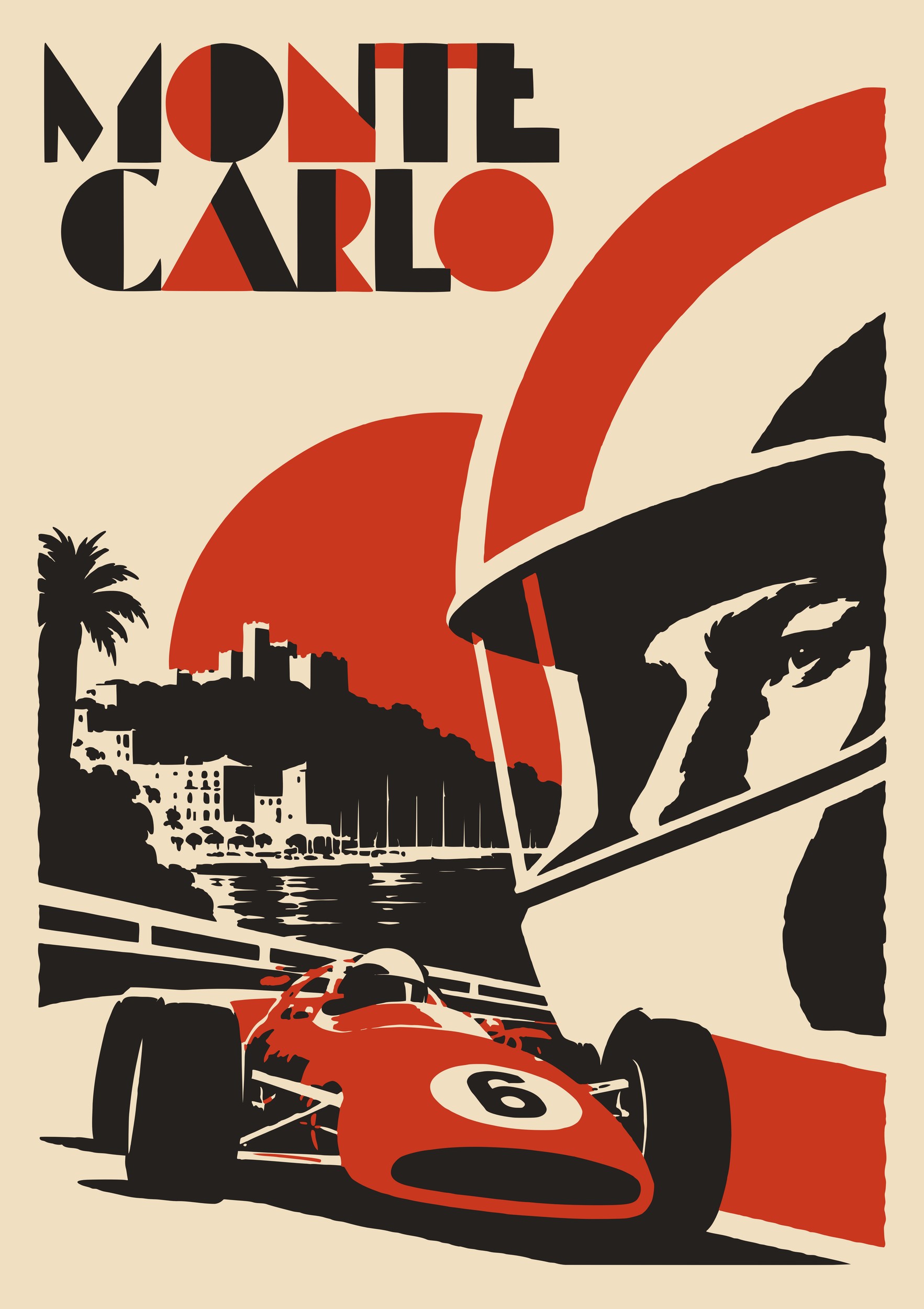 Classic Monte Carlo Race by Patryk Krygowski — canvas wall art