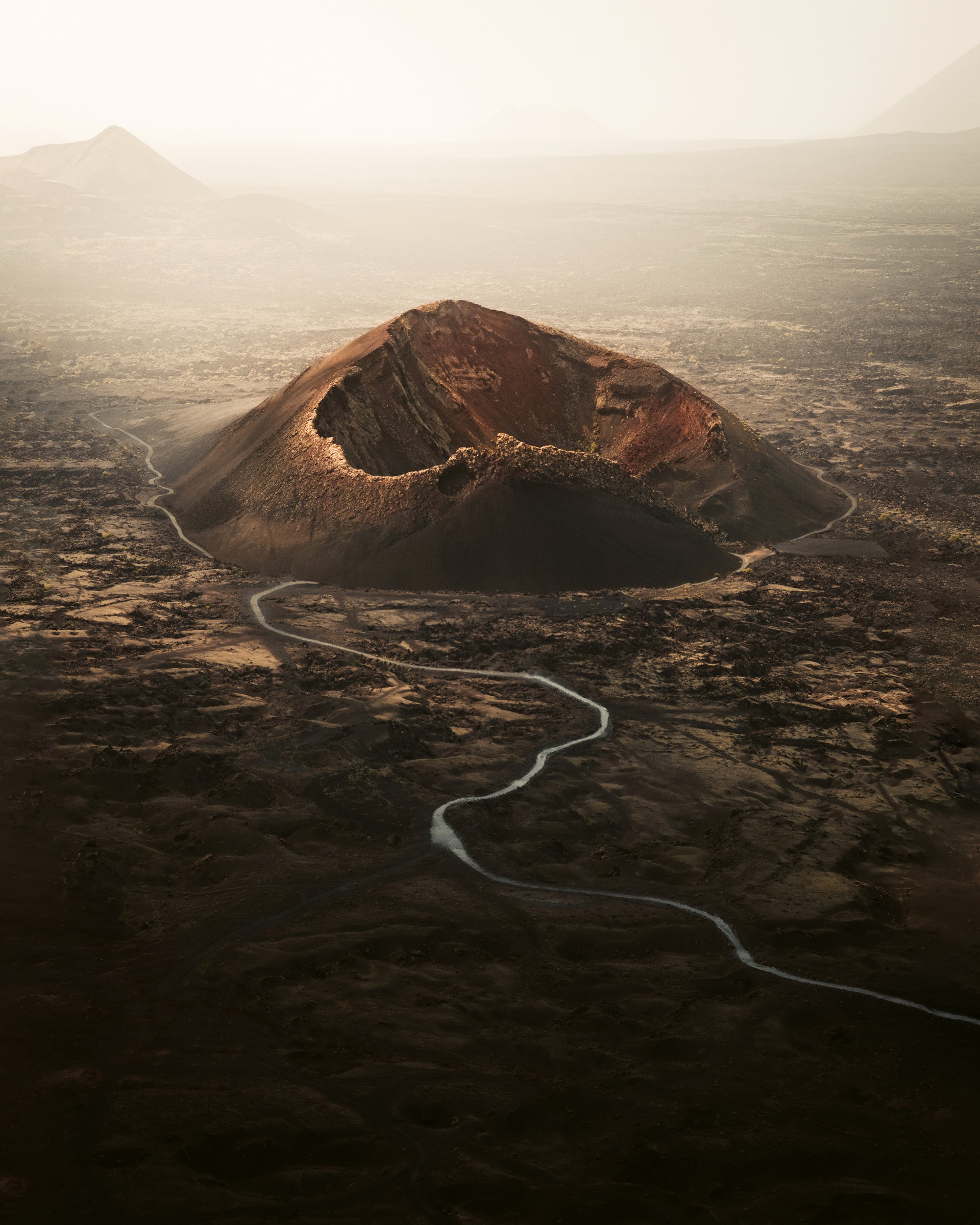 Dramatic Volcanic Landscape by ADDICTIVE STOCK CREATIVES — canvas wall art