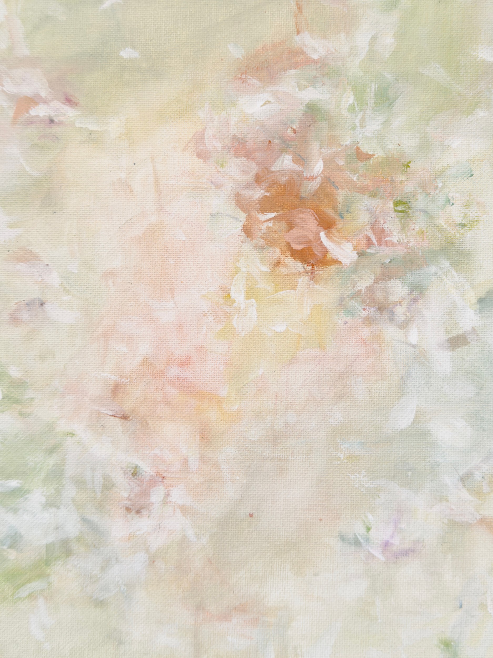 Soft Pastel Abstract by Arohika Verma — canvas wall art