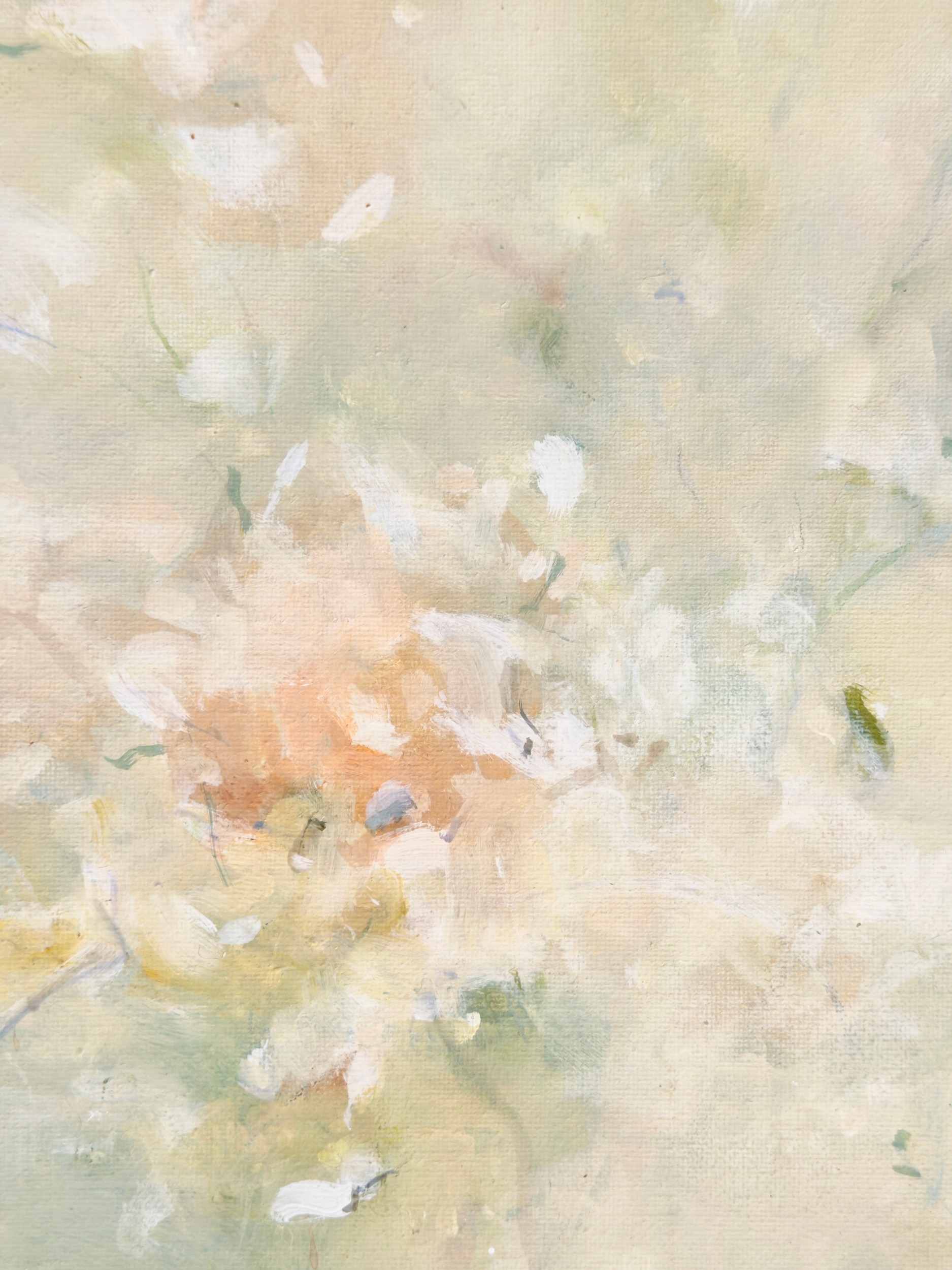 Soft Abstract Floral 2 by Arohika Verma — canvas wall art