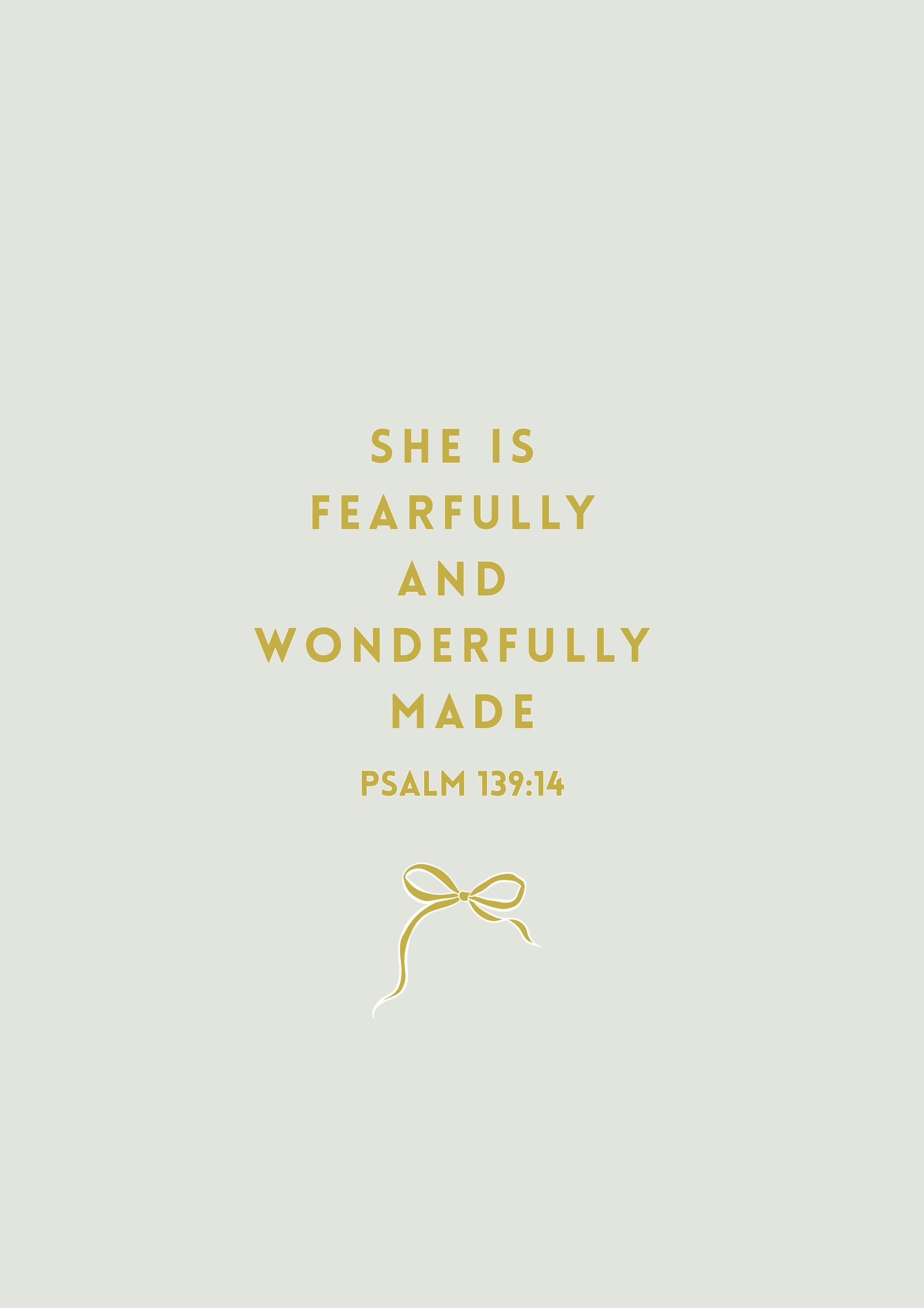 Fearfully And Wonderfully Made by Little Light Studio — canvas wall art