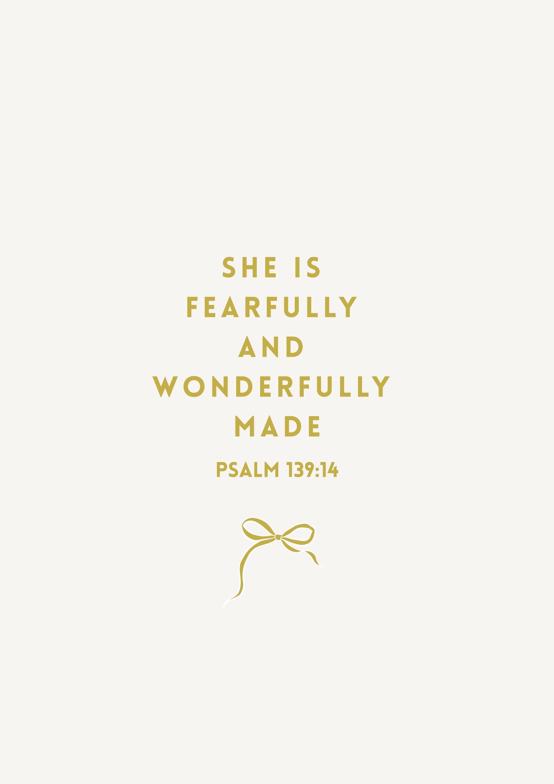 Fearfully Wonderfully Made by Little Light Studio — canvas wall art