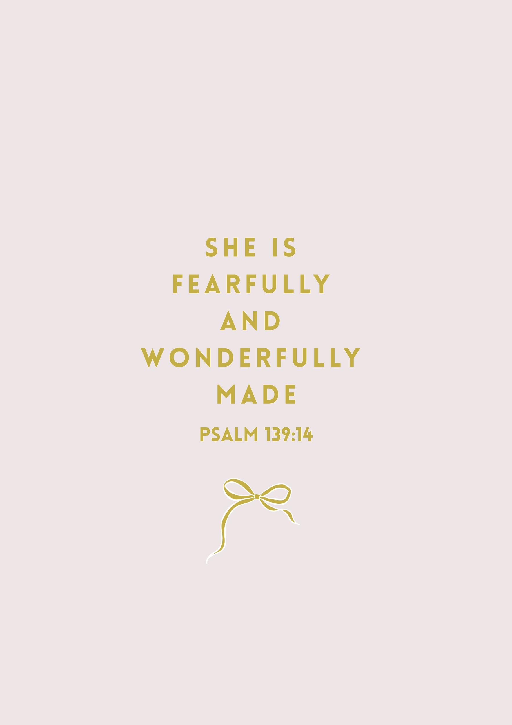 She Is Wonderfully Made by Little Light Studio — canvas wall art