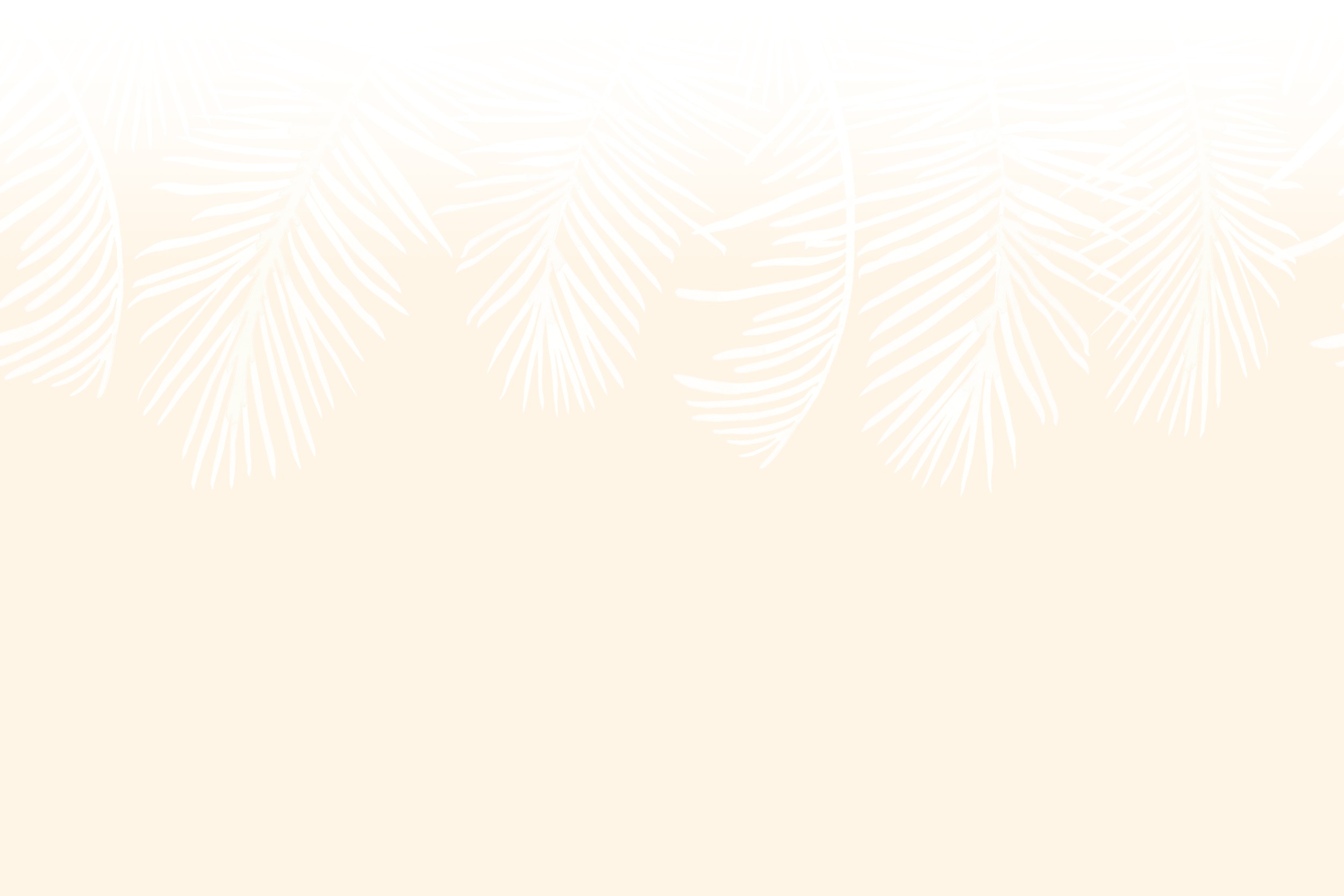 Soft Palm Leaves Pattern by Karen Menzenbach — canvas wall art